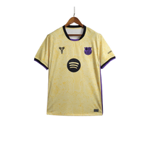 Camiseta Edición Especial Barcelona 25/26 - Amarilla - Versión Fan