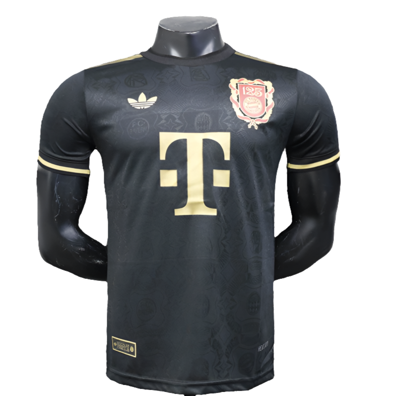 Camiseta Edición 125 Aniversario del Bayern de Múnich 25/26 - Negra - Versión Jugador