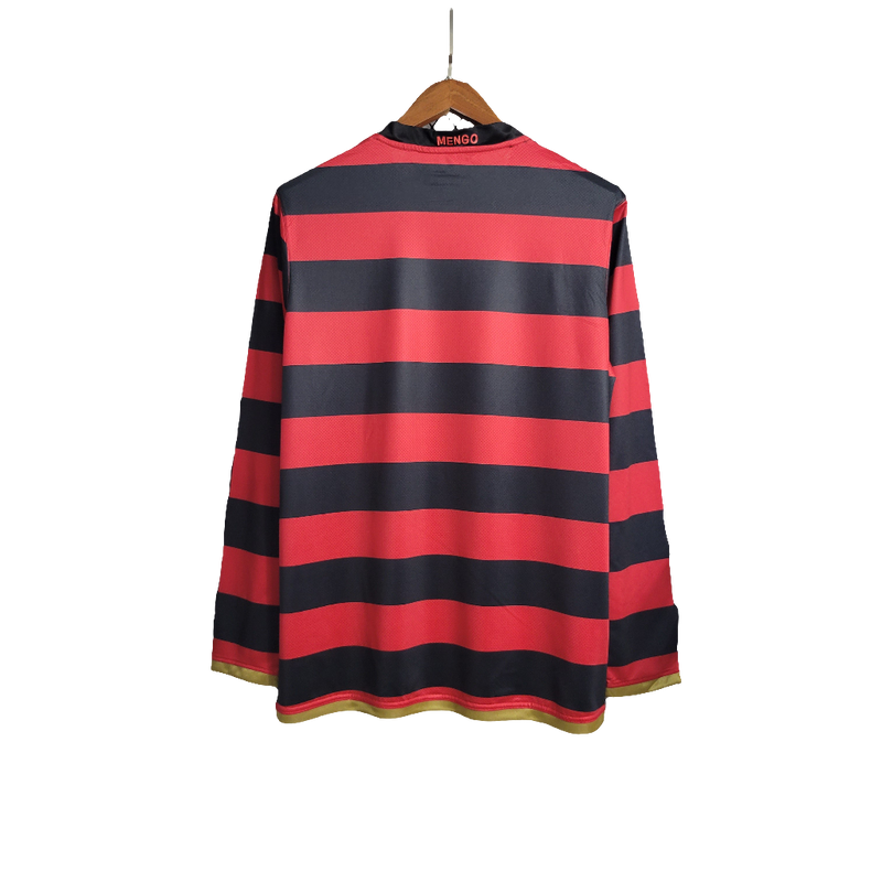 Camiseta Local Flamengo 2009 - Versión Retro Manga Larga