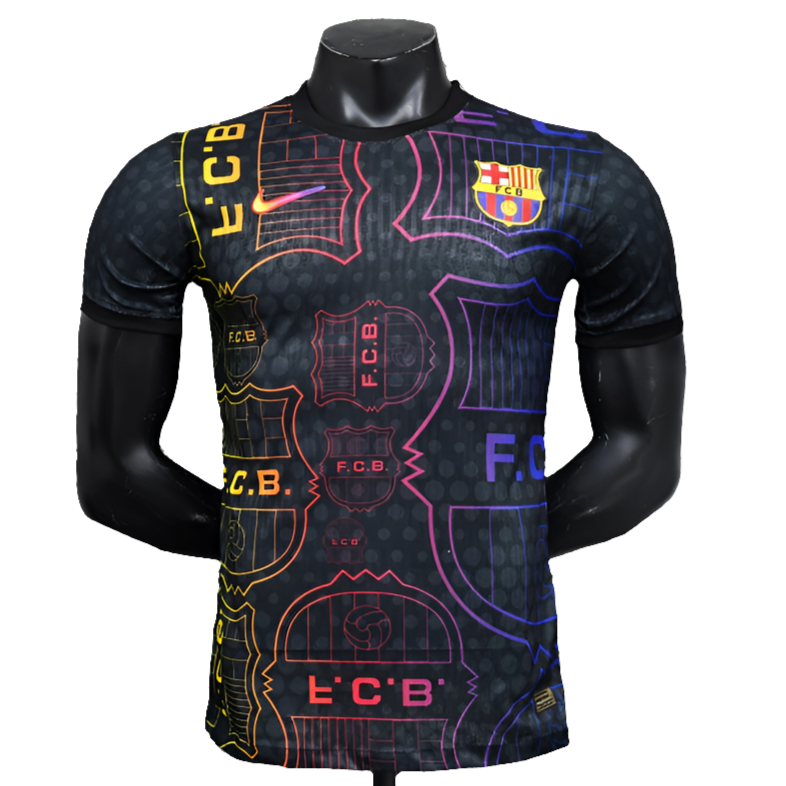 Camiseta edición especial Barcelona 25/26 - Negro, Amarillo y Rojo - Versión jugador