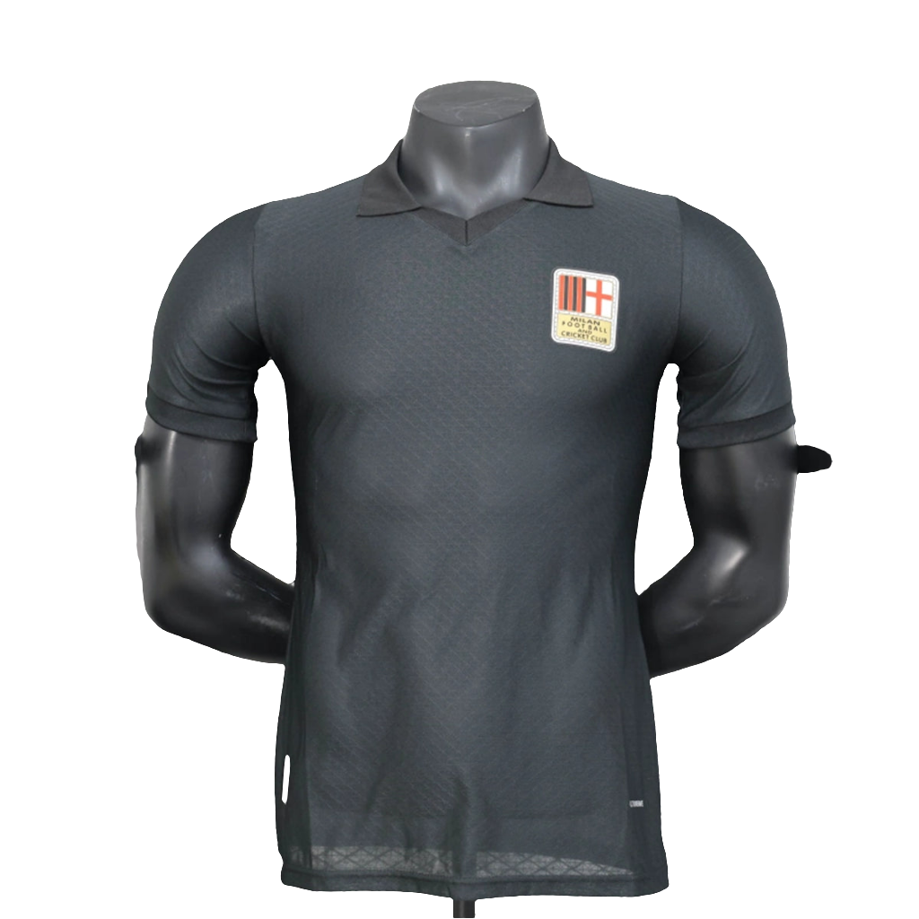 AC Milan 25/26 Camiseta Edición 125 Aniversario - Negra - Versión Jugador