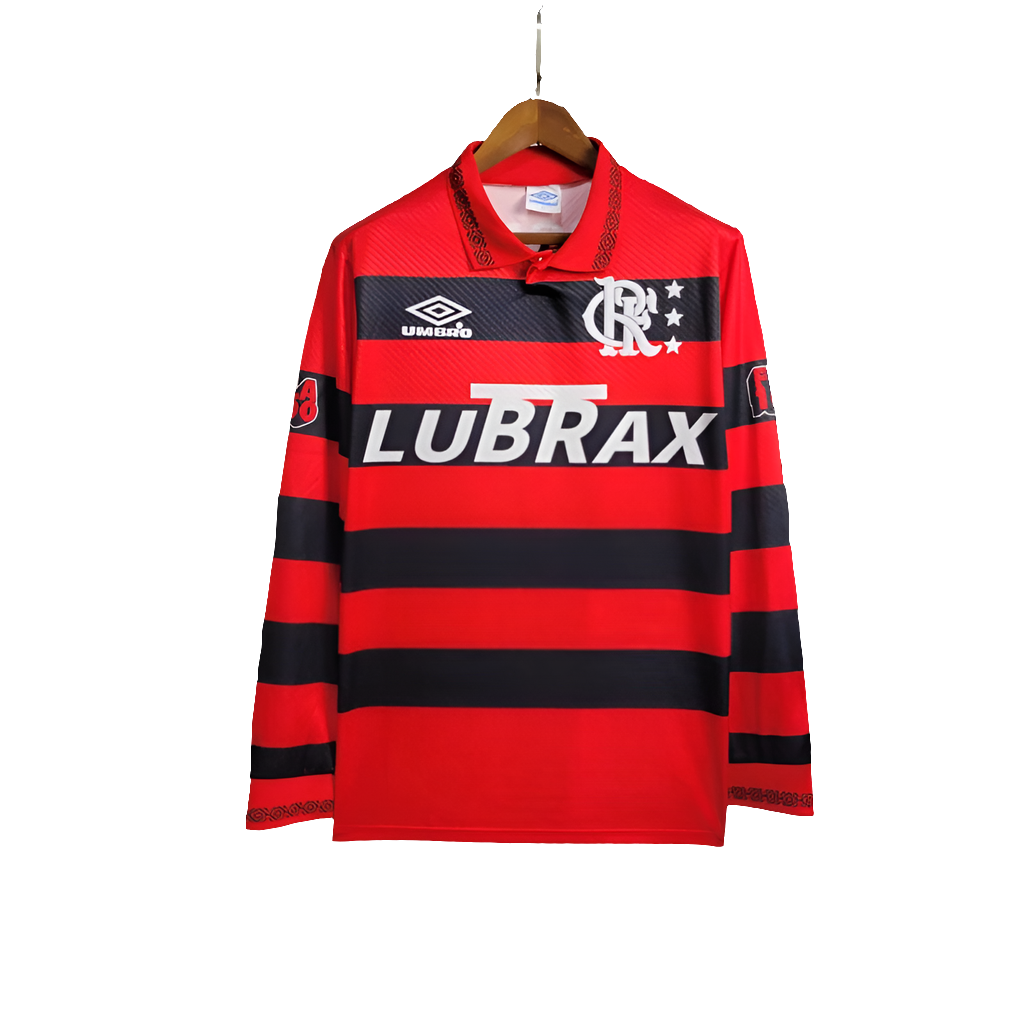 Camiseta Flamengo 94/95 I Local - Versión Retro Manga Larga