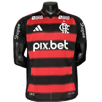 Flamengo 25/26 I Camiseta Local - Todos los patrocinadores - Versión jugador