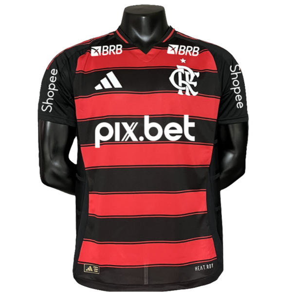 Flamengo 25/26 I Camiseta Local - Todos los patrocinadores - Versión jugador
