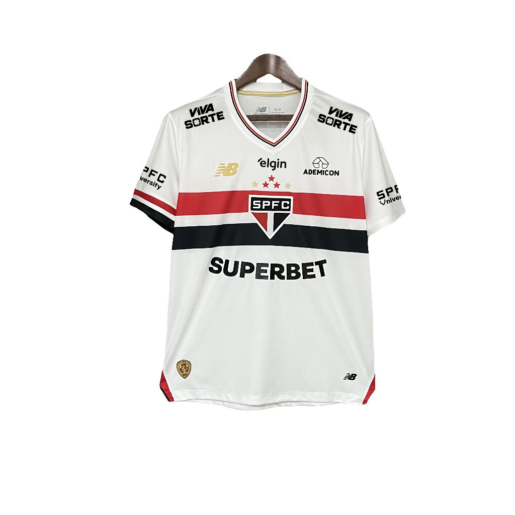 São Paulo 25/26 I Camiseta de Local - Todos los Patrocinadores - Versión Aficionado
