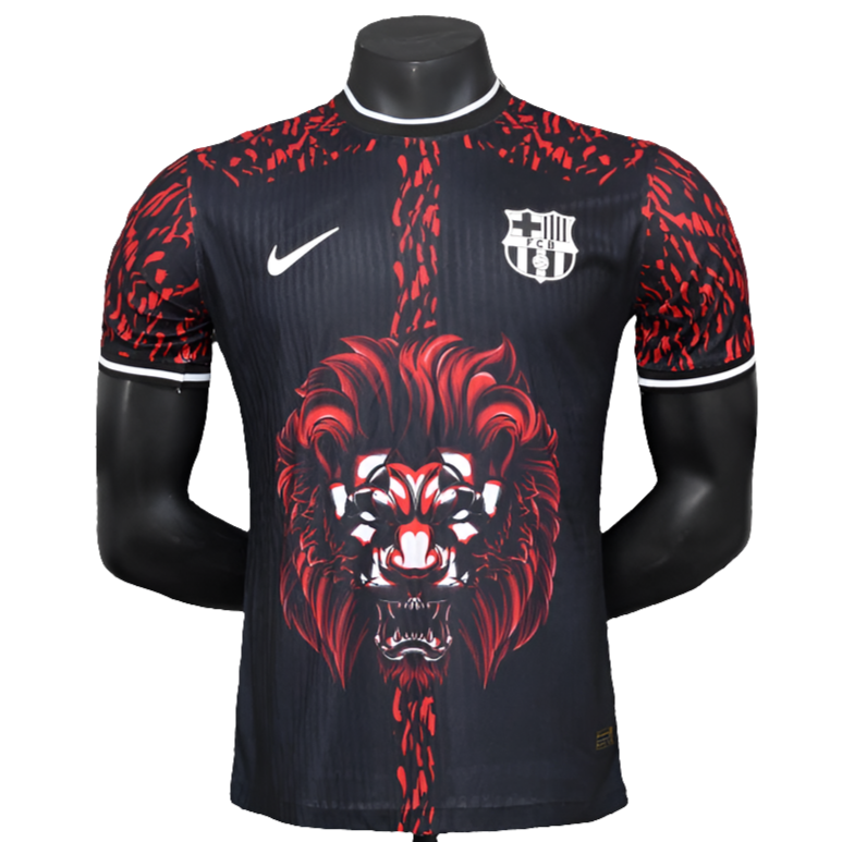 Camiseta Edición León 25/26 del Barcelona - Roja - Versión Jugador