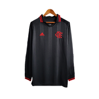 Flamengo 19/20 Special Edition Jersey - Black - Long Sleeve Retro Version