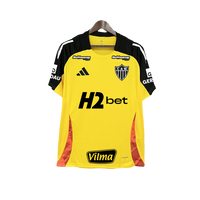 Atlético Mineiro 25/26 Yellow Training Jersey - All Sponsors - Fan Version