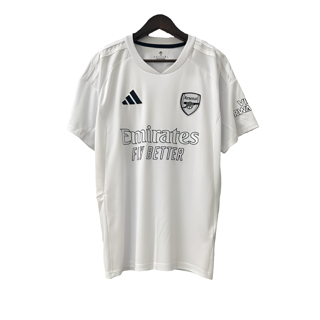 Camiseta Edición Especial Arsenal 25/26 - Blanca - Versión Fan