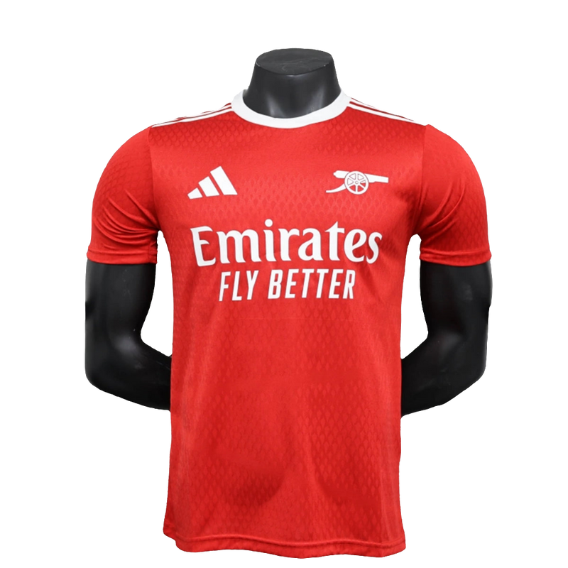 Camiseta Prepartido Arsenal 25/26 - Roja - Versión Jugador