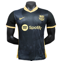 Barcelona 25/26 Camiseta Especial - Negra - Versión Jugador