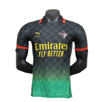 Camiseta Edición Conmemorativa AC Milan 25/26 - Negra - Versión Jugador