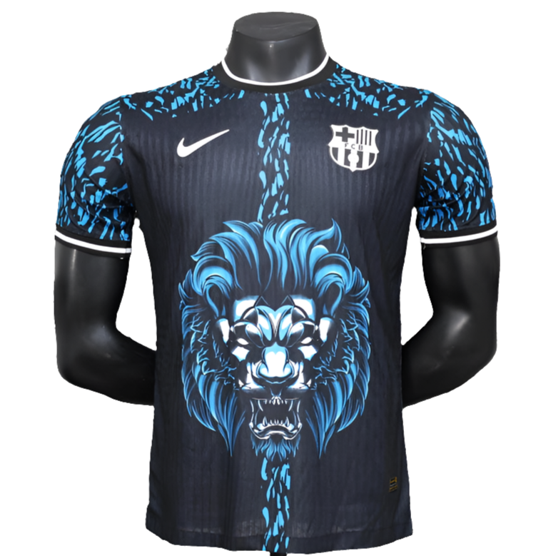 Camiseta Barcelona 25/26 Edición Lion - Azul - Versión Jugador