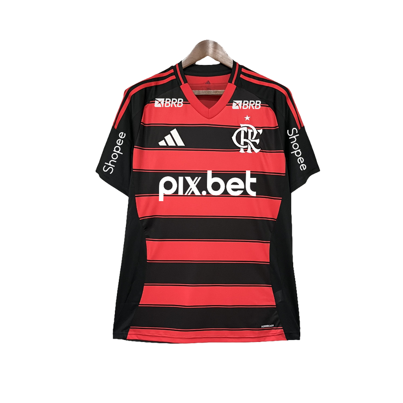 Flamengo 25/26 I Camiseta Local - Todos los patrocinadores - Versión aficionado