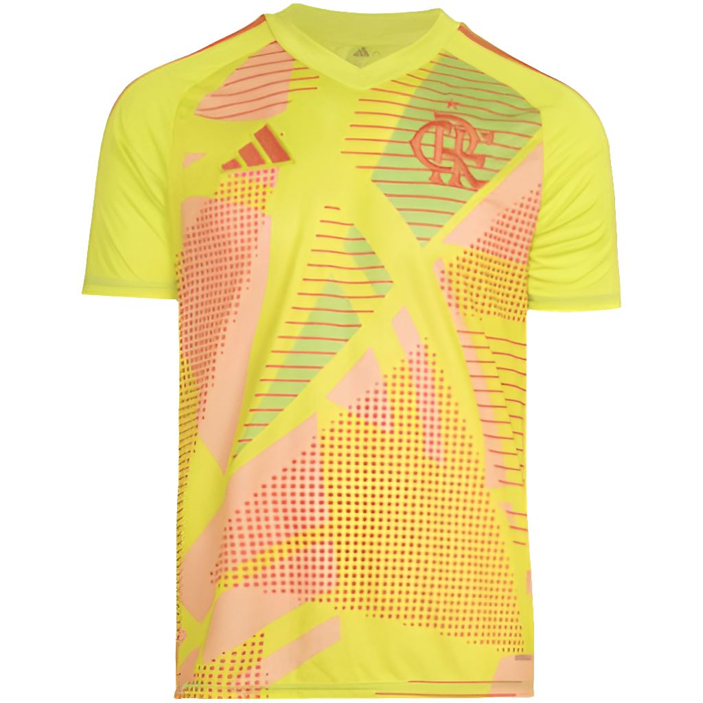 Camiseta de portero del Flamengo 25/26 - Amarilla - Versión aficionado