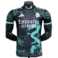 Camiseta Edición Especial Real Madrid 25/26 - Negro y Azul Cielo - Versión Jugador