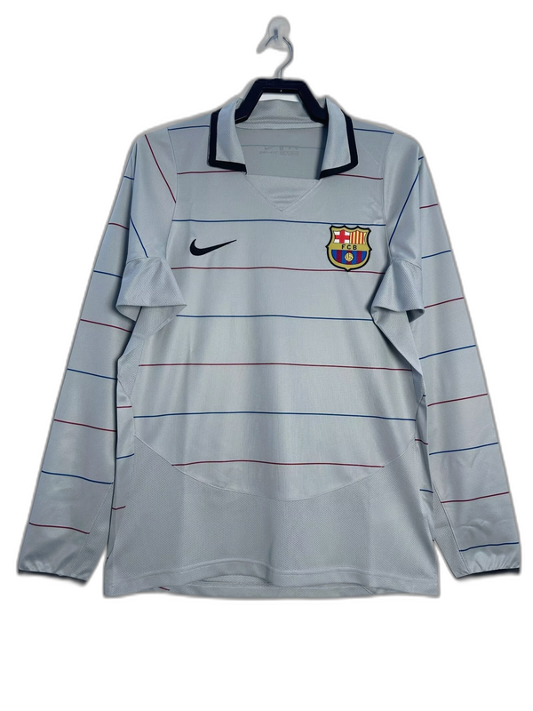 Camiseta de Visitante Retro Barcelona 03/04 II - Manga Larga