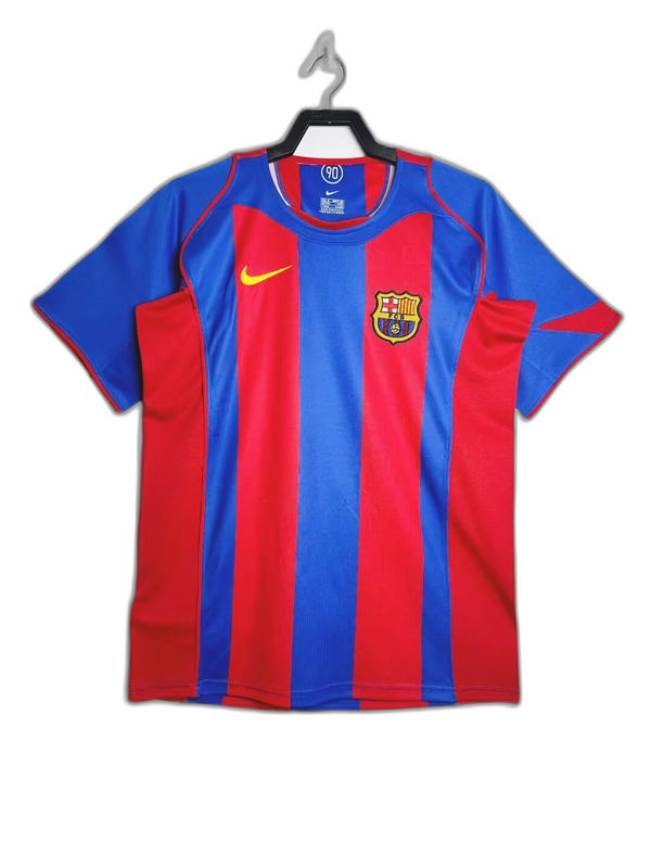 Barcelona 04/05 I Camiseta Local - Versión Retro