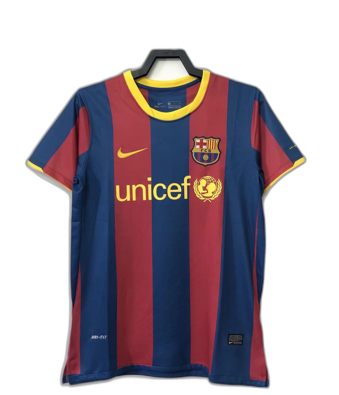 Barcelona 10/11 I Camiseta Local - Versión Retro
