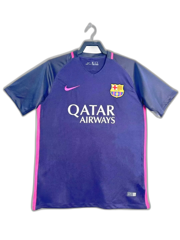 Barcelona 16/17 II Camiseta de Visitante - Versión Retro