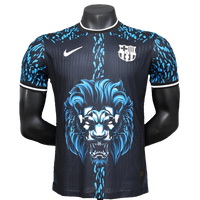 Maglia Barcellona 25/26 Edizione Leone - Blu - Versione Giocatore