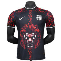 Maglia Barcellona 25/26 Lion Edition - Rossa - Versione Giocatore