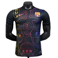 Maglia Edizione Speciale Barcellona 25/26 - Nera, Gialla e Rossa - Versione Giocatore