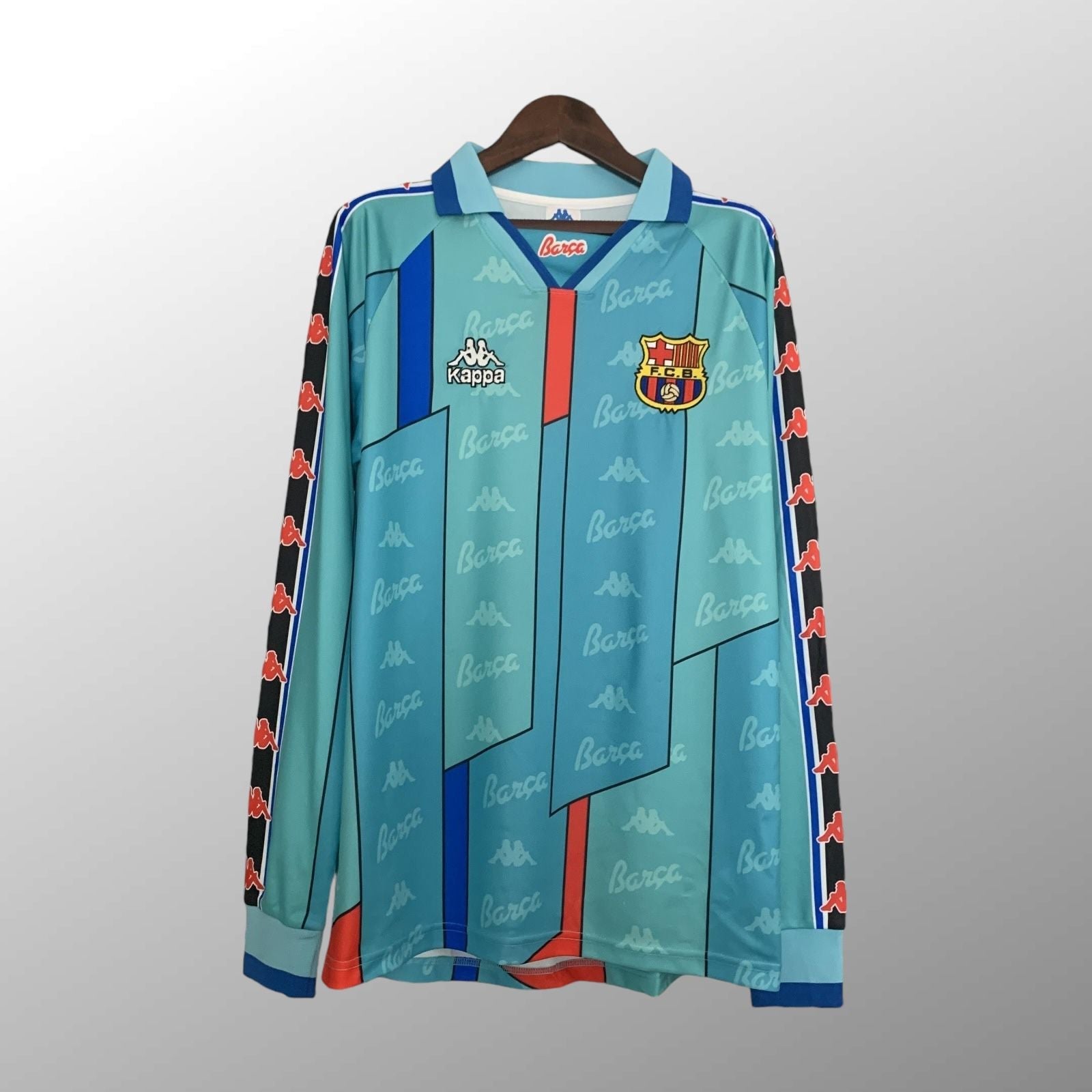 Maglia retrò Barcellona da trasferta 1996/1997 - Manica lunga