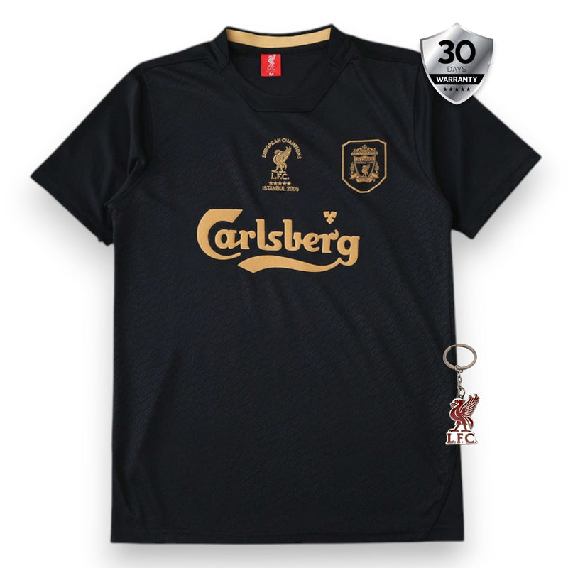 Camiseta Retro del Liverpool Campeones de Europa 2005