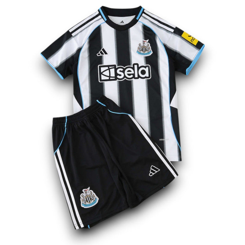 Equipación de casa del Newcastle United para niños 25/26