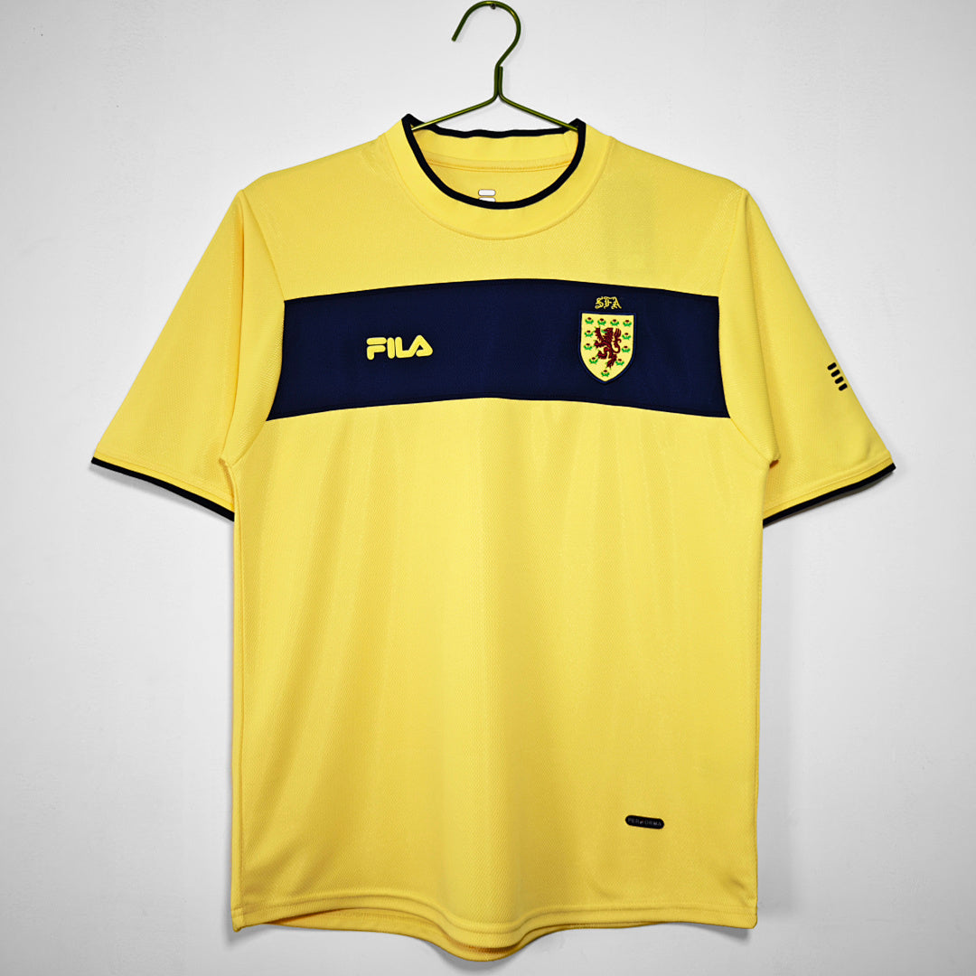 Camiseta de visitante de Escocia 2002 - Versión Retro