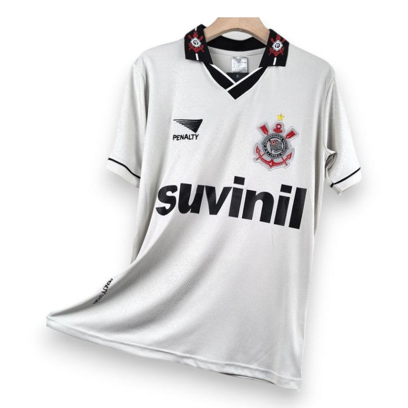 Camiseta retro de local Corinthians 1996