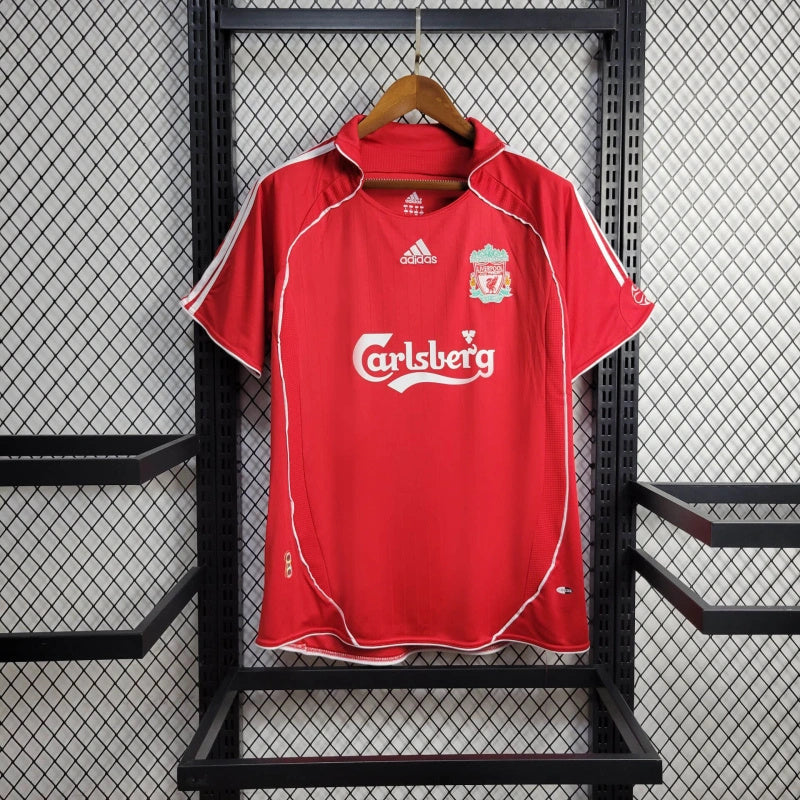 Camiseta retro de local del Liverpool 2006/07