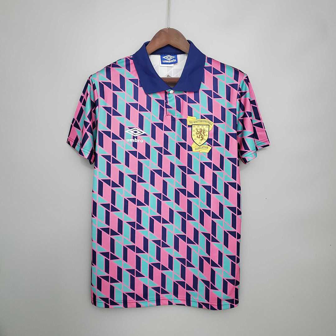 Camiseta visitante de Escocia 1989/90 - Versión retro