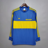 Camiseta Retro Boca Juniors 1981 - Manga Larga