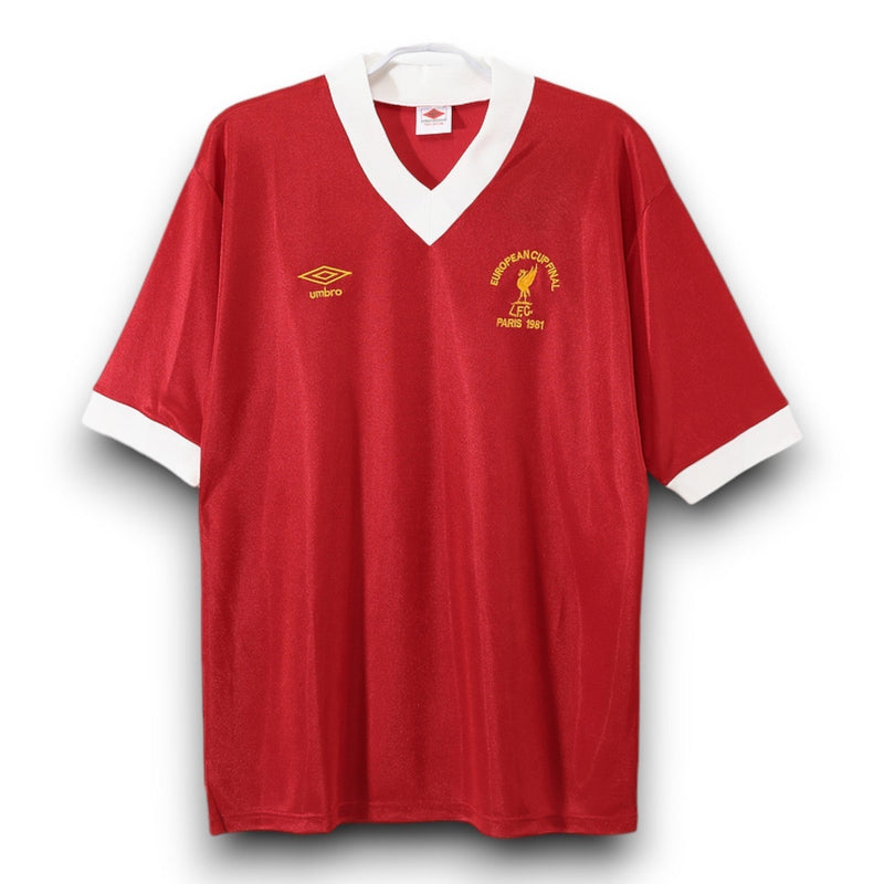 Camiseta retro del Liverpool 1980/81
