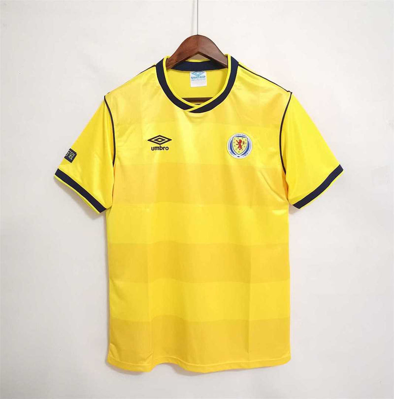 Escocia 1986 Camiseta Visitante - Versión Retro