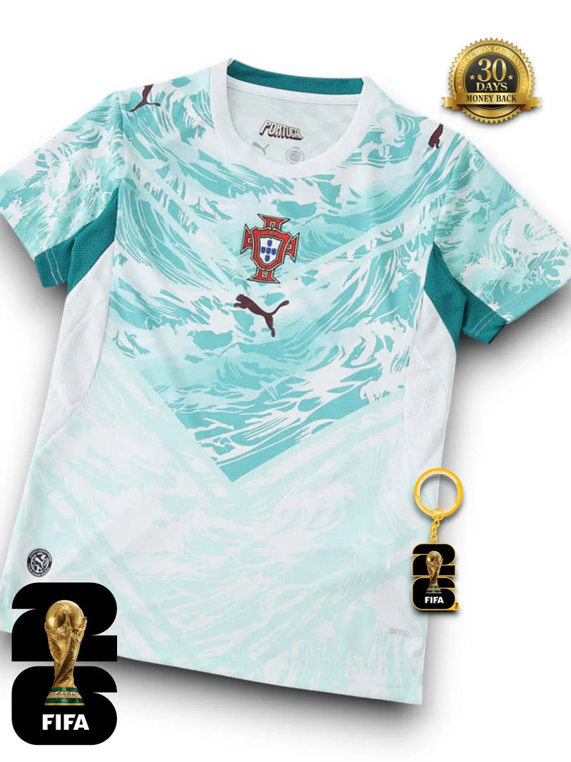Camiseta de visitante de Portugal para el Mundial de 2026 - Mujer
