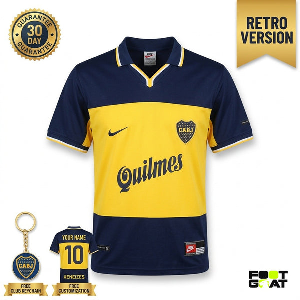 Boca Juniors 1999 Home Retro
