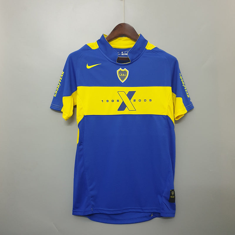 Maglia Boca Juniors 2005 Home - Versione Retrò