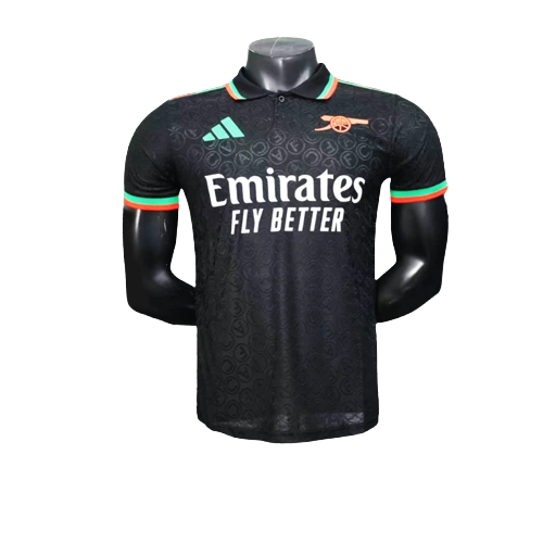Camiseta de Entrenamiento Arsenal 25/26 - Negro - Versión Jugador