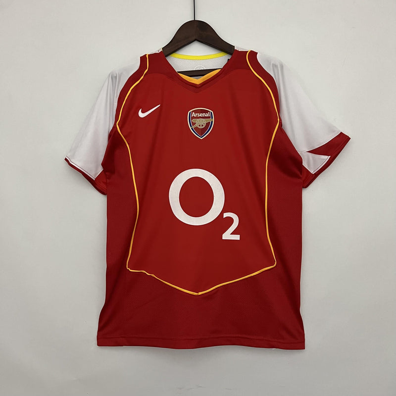 Camiseta retro del Arsenal de local 2004/05