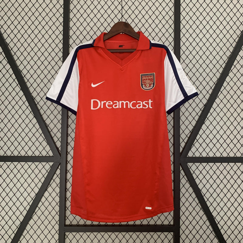 Camiseta retro del Arsenal local 2001/02