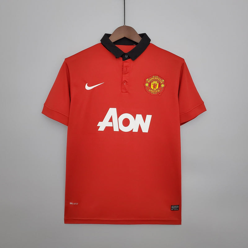 Camiseta retro del Manchester United local 2013/14