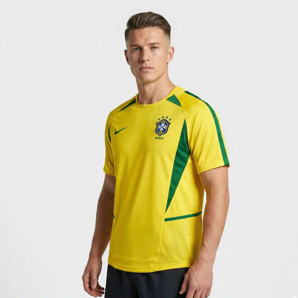 Brasil 2002 | Camiseta Local - Versión Retro