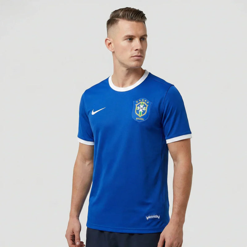 Brasil 2006 II Camiseta de Visitante - Versión Retro