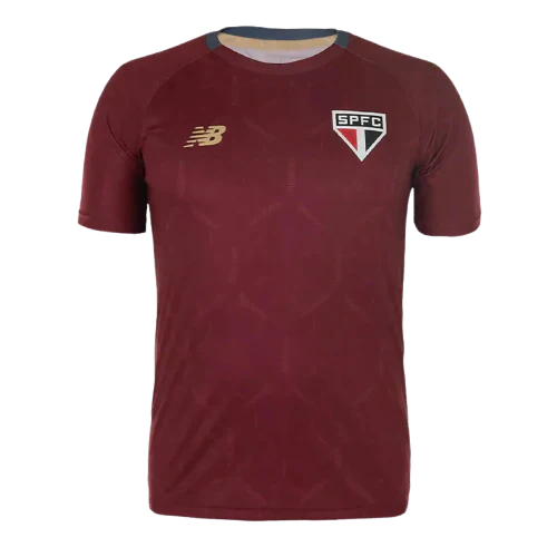 São Paulo 25/26 Training Jersey - Burgundy - Fan Version