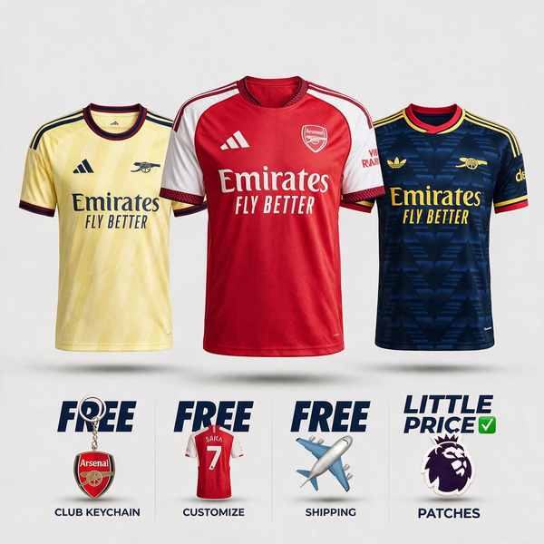Combo Arsenal 26/27 - Home, Away and Third