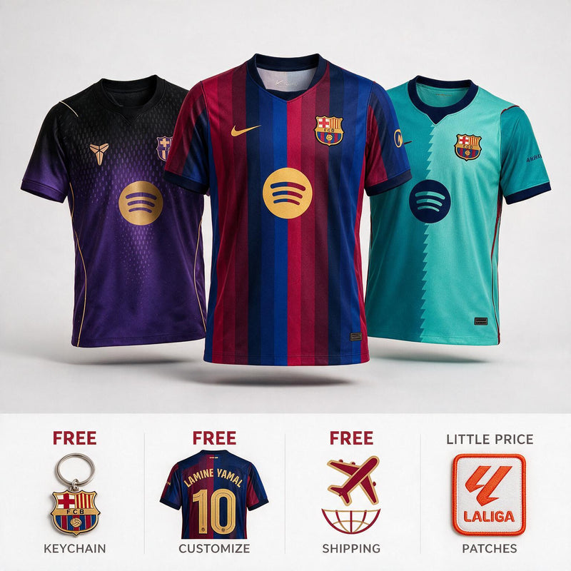 Combo Barcelona 26/27 - Home, Away and Third