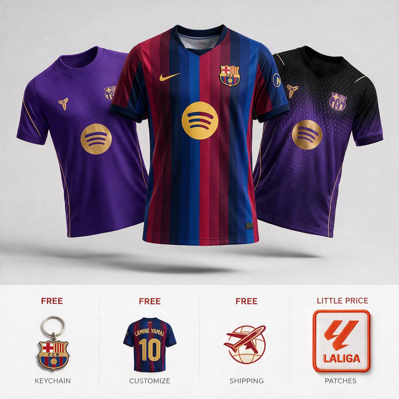 Combo Barcelona 26/27 - Home, Away and Training